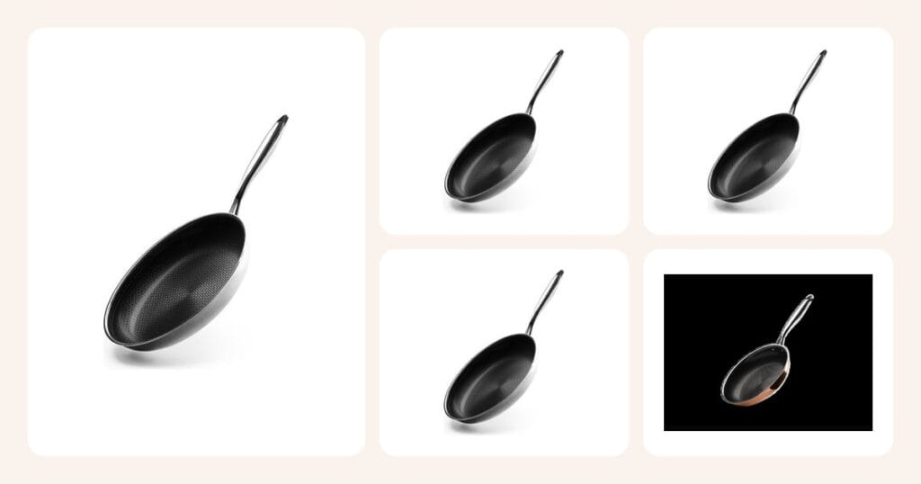 Vertailussa: Stekpanna 20cm, Stekpanna 24 cm - hybrid non-stick onyx cookware stekpanna, Stekpanna 26 cm - hybrid non-stick onyx cookware stekpanna ym.