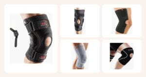 Vertailussa: Knästöd - McDavid Knee Support Brace, Knäskydd - Crossrunner Pull On Short, Knäskålsstabiliserande knäskydd - PT Soft, Knäskydd - Genu-Hit RS, Knästöd - Patella Sleeve ym.