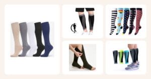 Vertailussa: Stödstrumpor (5-par), Kompressionsstrumpor (Grå), Stödstrumpor färg (5-par), Stödstrumpor dragkedja (Svart), Kompressionsstrumpor idrott (3-par), Stödstrumpor hjärtan ym.